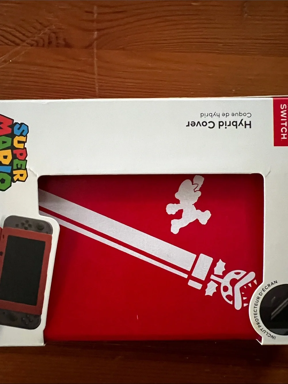 Nintendo Switch Red Super Mario Hybrid Cover
